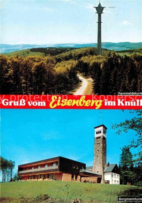 Kirchheim Hessen Eisenberg im Knuell Fernmeldeturm Borgmannturm
