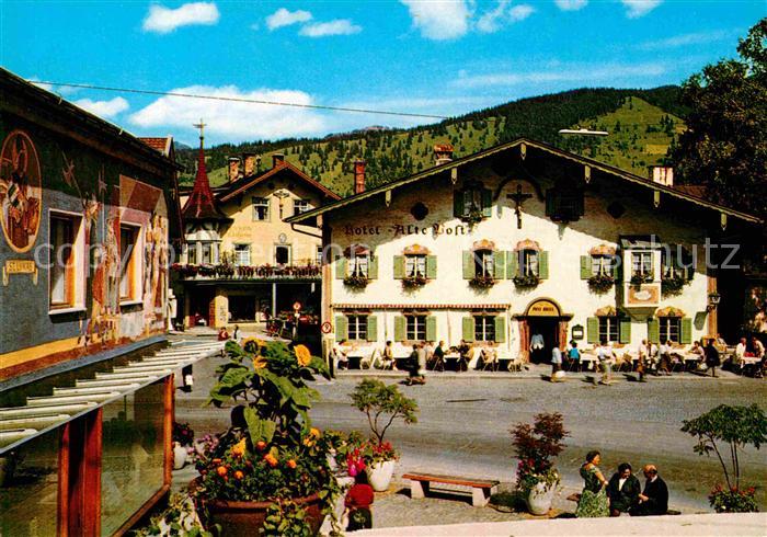 OBERAMMERGAU Bayern Dorfstrasse