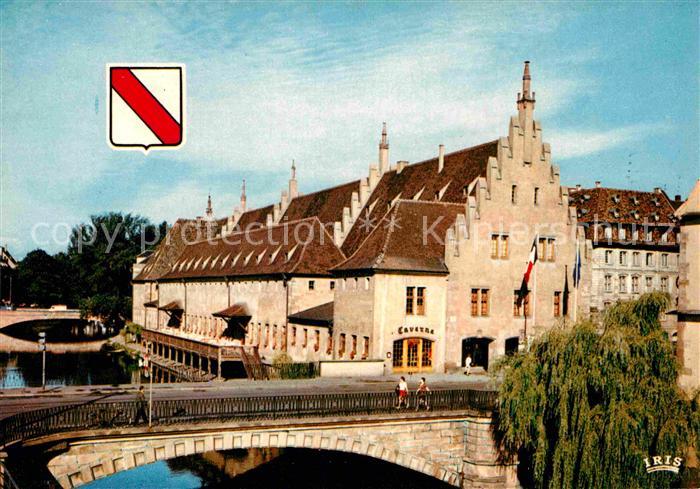 Strasbourg Alsace Le Pont du Corbeau sur L_Ill