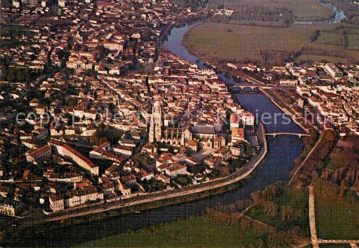Saintes Charente-Maritime Fliegeraufnahme Centre