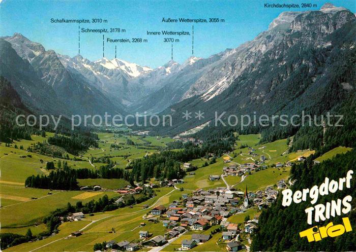 Trins Innsbruck Fliegeraufnahme