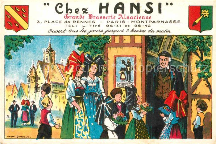 Paris Montparnasse Chez Hansi Brasserie Alsac