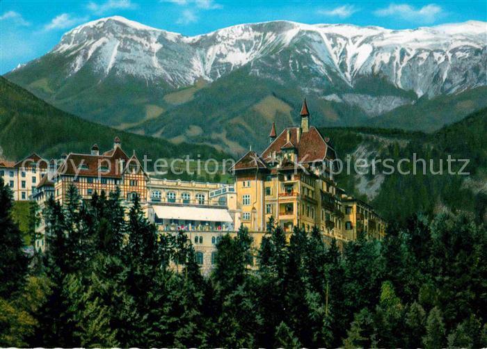Semmering Niederoesterreich Suedbahnhotel gegen Rax