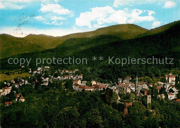 BADENWEILER BW Fliegeraufnahme mit Burgruine