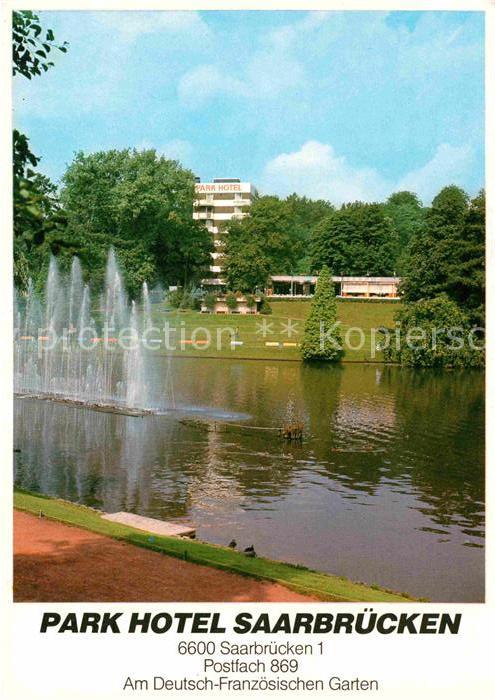 SAARBRueCKEN Saarland Park Hotel Saarbruecken mit Teich