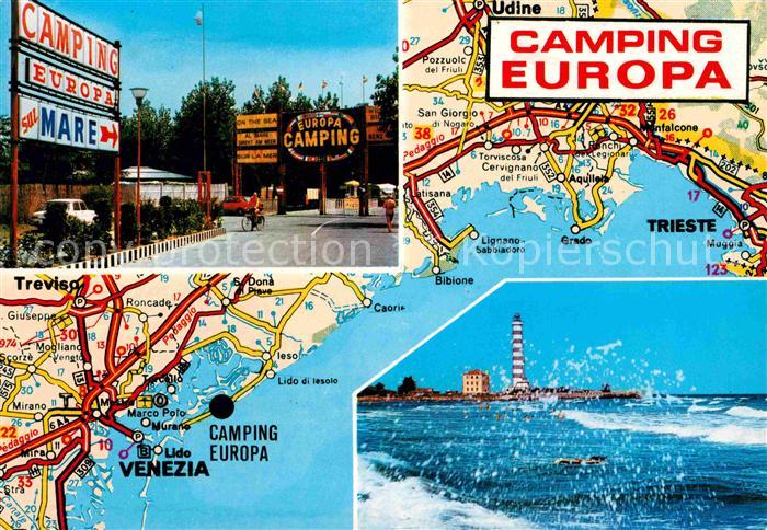 Cavallino Venezia Camping Europa Trieste Venezia Leuchtturm