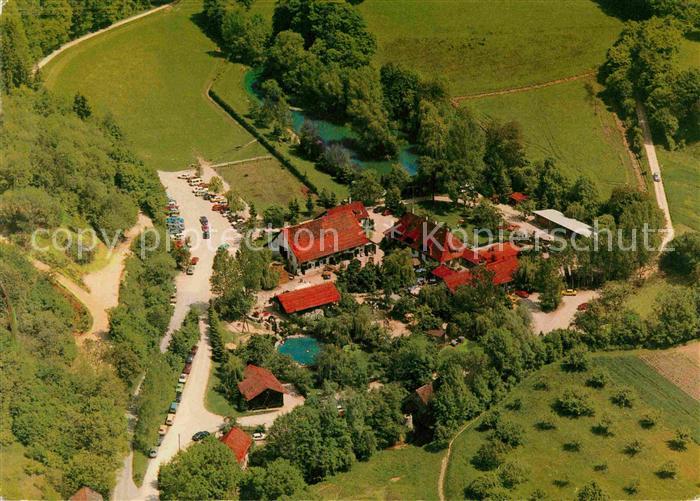 Eigeltingen Fliegeraufnahme Hotel Restaurant Cafe Zur Lochmuehle