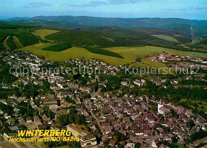 Winterberg Hochsauerland Fliegeraufnahme