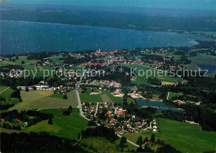 Seeshaupt Fliegeraufnahme mit Starnberger-See