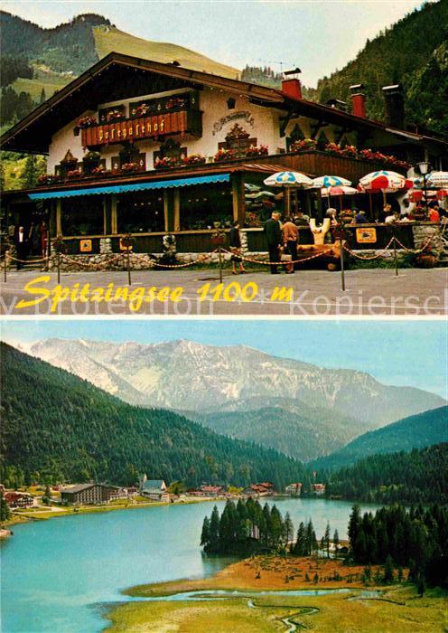 Spitzingsee Postgasthof SeeCafe St. Bernhard mit Sonnwendjoch
