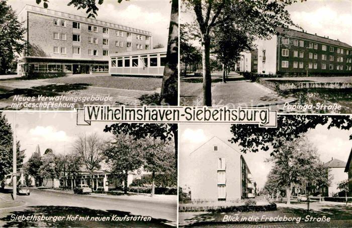 Siebethsburg Wilhelmshaven Verwaltungsgebaeude Papingastrasse Siebethsburger Hof