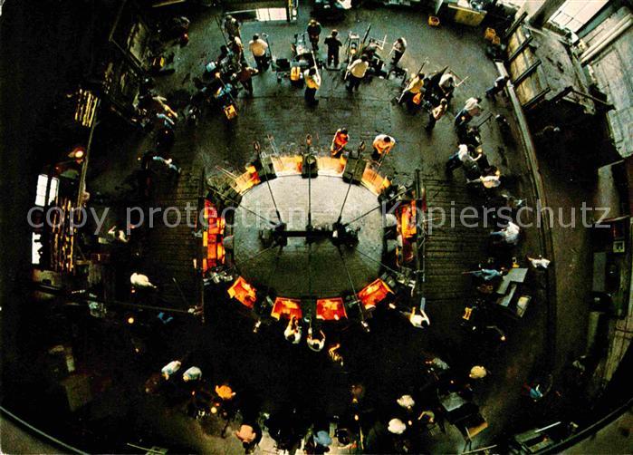 Frauenau Gesamtansicht eines Schmelzofens Glashuette Eisch