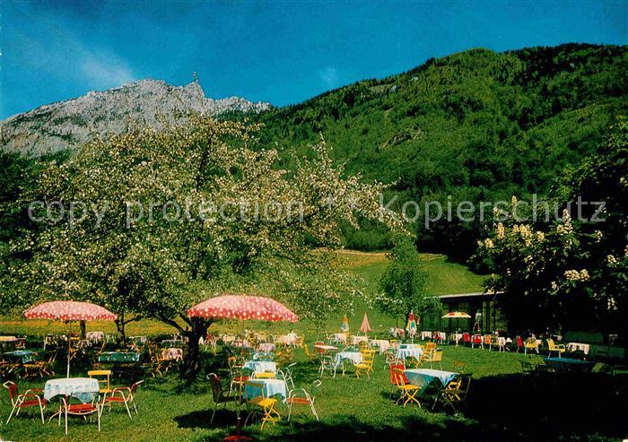 Bad Reichenhall Gablerhof Nonn Restaurant Kaffee Gartenrestaurant Hochstaufen Ba