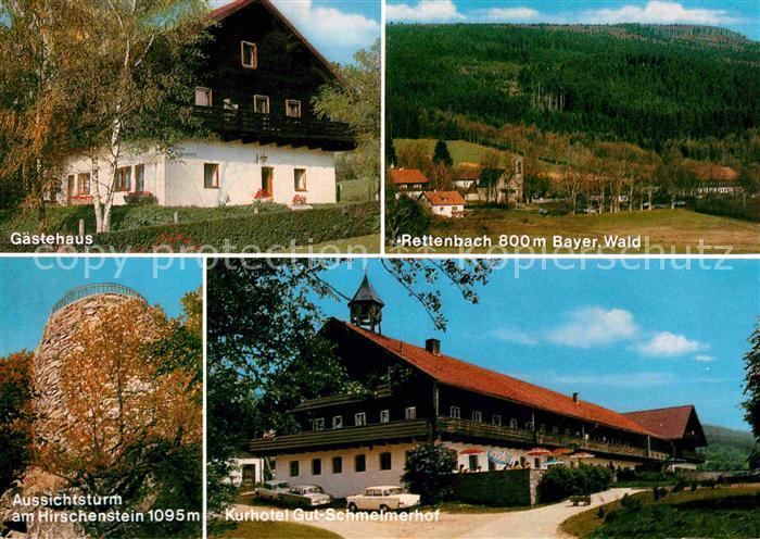 Rettenbach Sankt Englmar Kurhotel Gut Schmelmerhof Gaestehaus Aussichsturm Hirsc