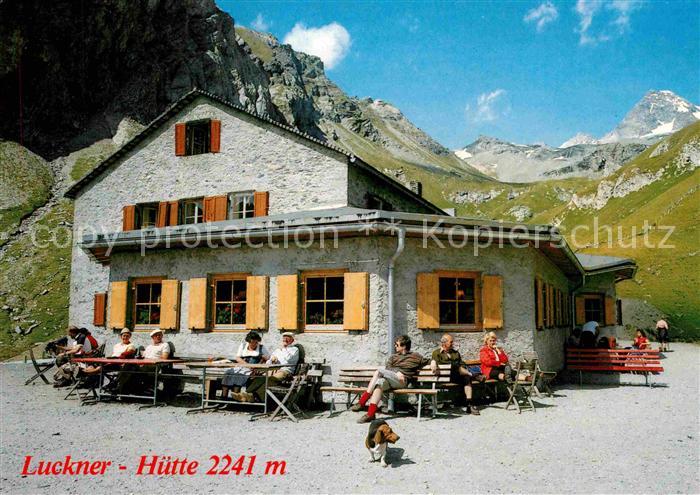 Kals Grossglockner Luckner Huette Berghaus
