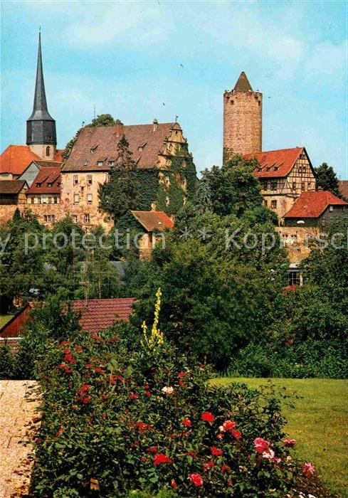 Schlitz Hessen Blick zur Burg