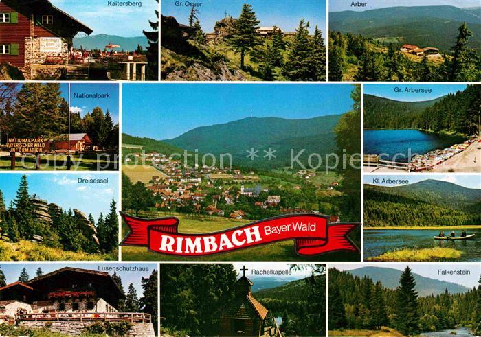 Rimbach Bayrischer Wald Kaltersberg Grosser Osser Arber See Falkenstein Rachelka