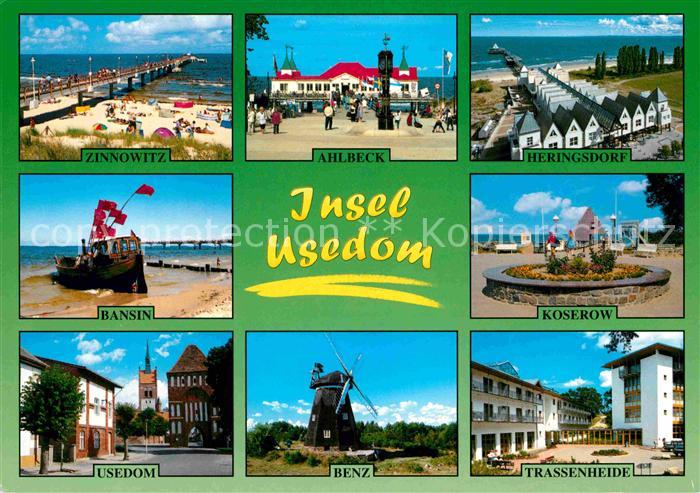 Insel Usedom Zinnowitz Ahlbeck Heringsdorf Koserow Bansin Usedom Benz Trassenhei