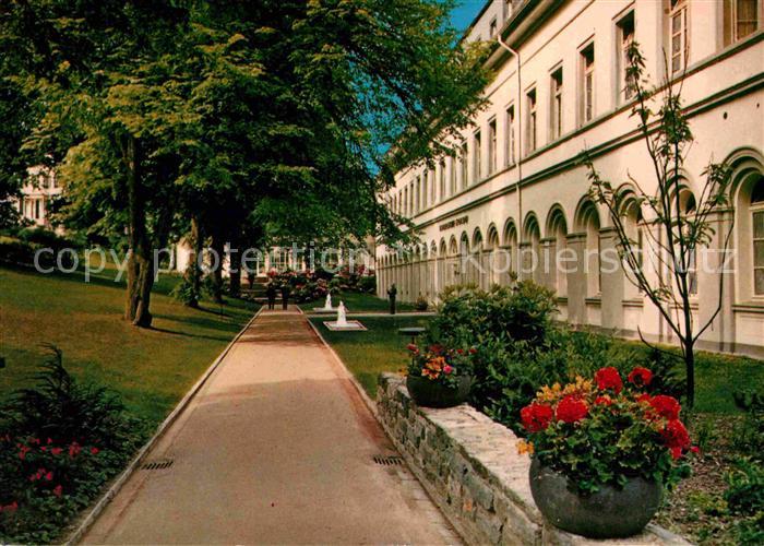 Bad Schwalbach Kohlensaeure Stahlbad Kurhaus Park Promenade