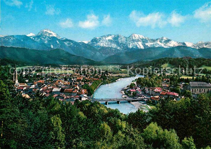 Bad Toelz Panorama Isartal Alpen
