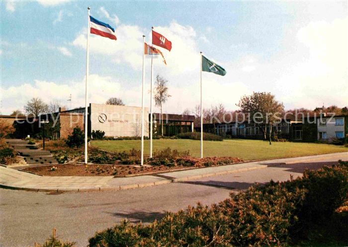 Rendsburg Schleswig-Holstein Raiffeisenschule Fahnen