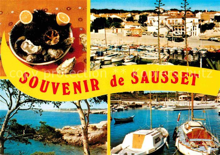Sausset-les-Pins Mer et Soleil Hafen Segelboote Muscheln