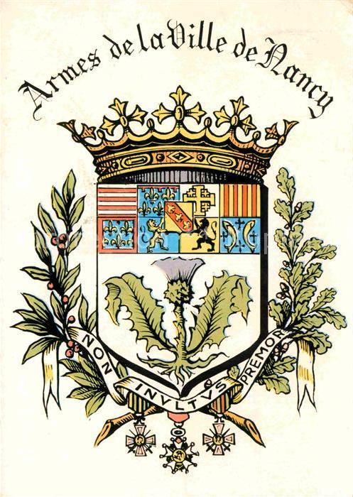 Nancy Lothringen Armes de la Ville Wappen