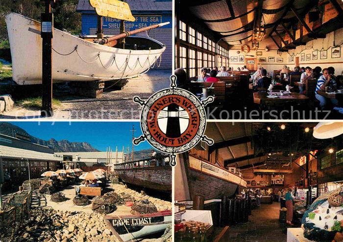 Cape Town Kaapstad Kapstadt Mariner's Wharf Fish Market Hout Bay Harbour Restaur