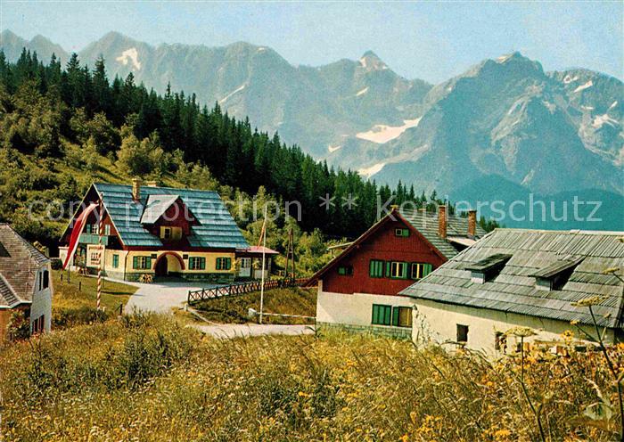 Eisenkappel-Vellach Gaststaette Pension Lopar Seebergsattel mit Steineralpen Gre