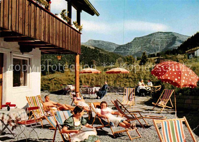 Steibis Oberstaufen Bayern Cafe Restauration St Ull'r Betty Sachs Erholungsheim