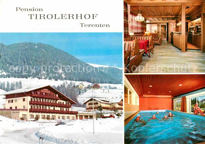 Terenten Vintl Suedtirol Pension Tirolerhof Hallenbad Winterpanorama