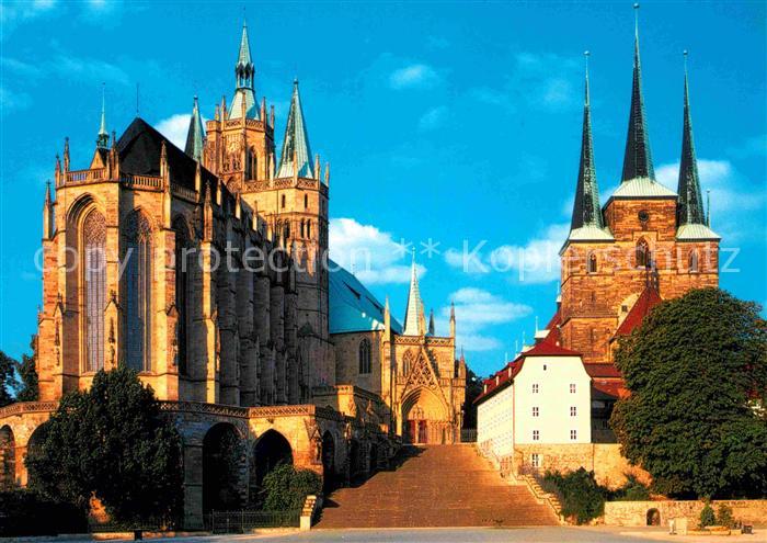 ERFURT  CITY Mariendom Pfarrkirche St Severi