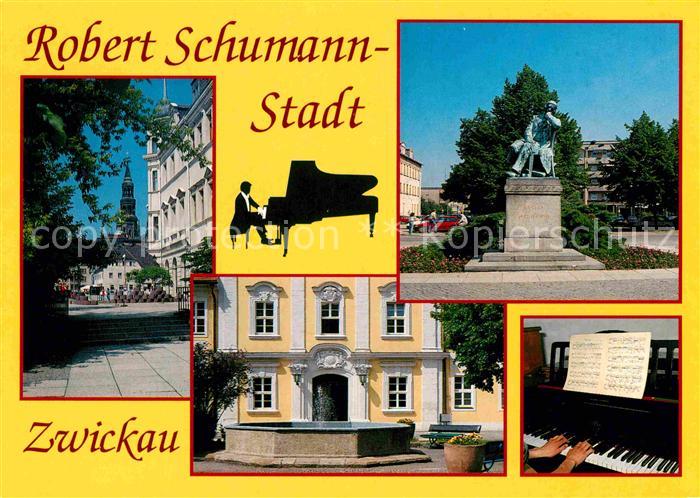 Zwickau Sachsen Dom Duennebierhaus Robert Schumann Denkmal Portal Schloss Planit