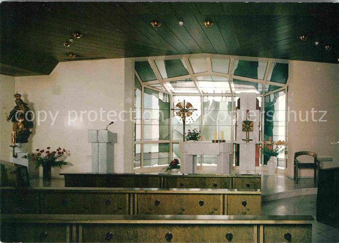 Bad Ditzenbach Kurklinik Hauskapelle Innenansicht