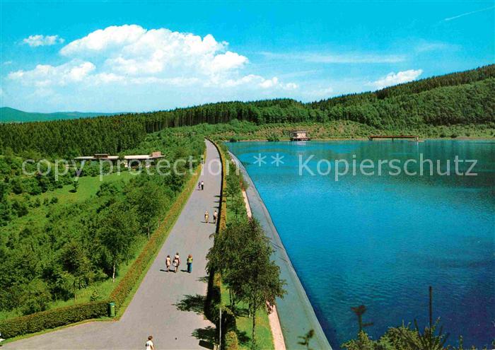 Biggesee Uferpromenade Stausee Talsperre