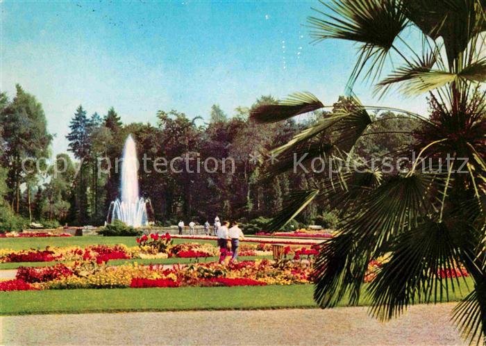 Bad Lippspringe Fontaene im Kaiser Karls Park