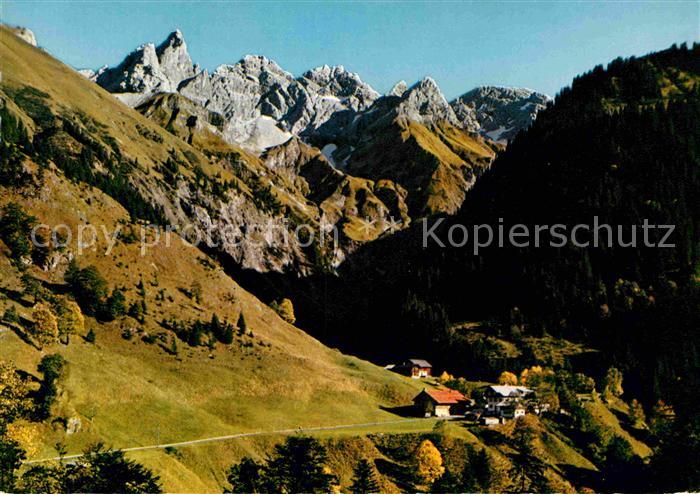 Einoedsbach Bergdorf Alpenpanorama