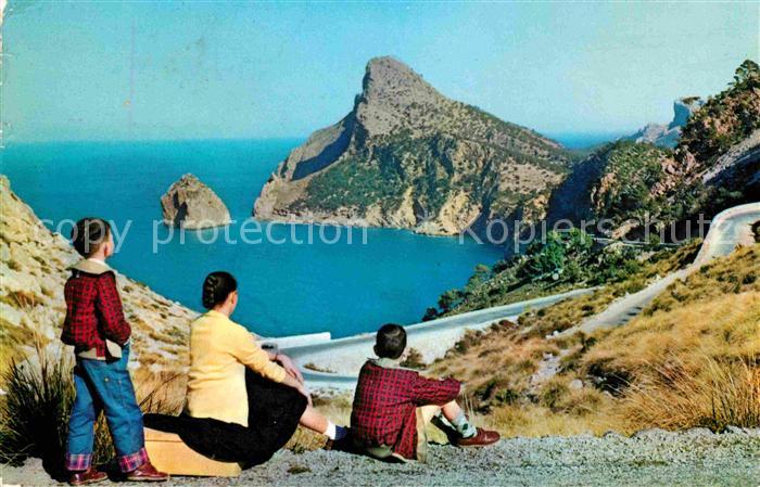 Pollensa Es Colomeret Camino de Formentor Panorama Kueste