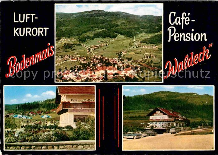 Bodenmais Cafe Pension Waldeck Fliegeraufnahme