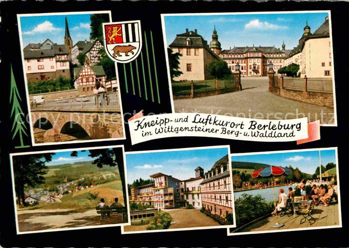 Berleburg Bad Teilansichten Kneipp Luftkurort