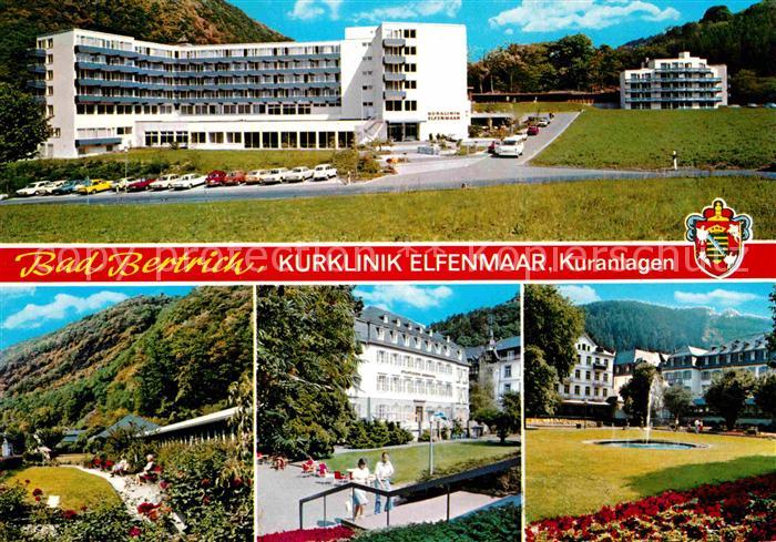 Bad Bertrich Kurklinik Elfenmaar Kuranlagen Park