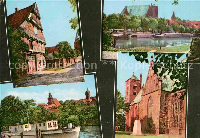 Verden Aller Altes Buergerhaus Kirche Dom Rathaus Reiterdenkmal