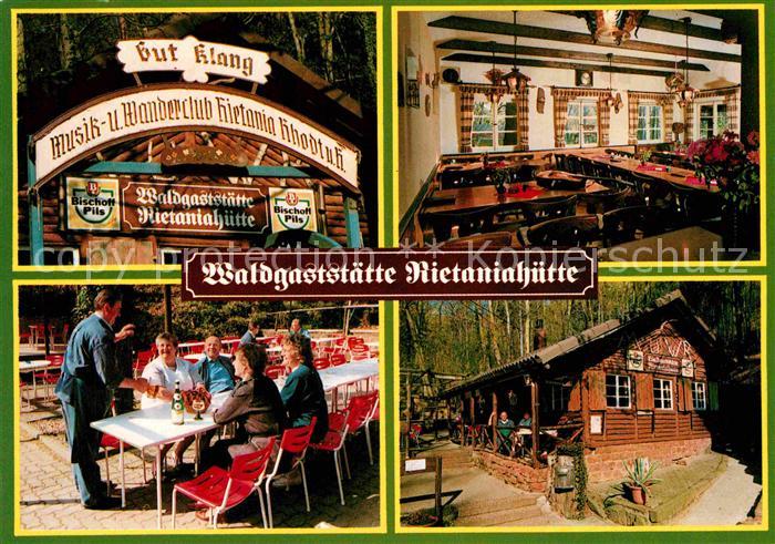 Rhodt Rietburg Waldgaststaette Rietaniahuette