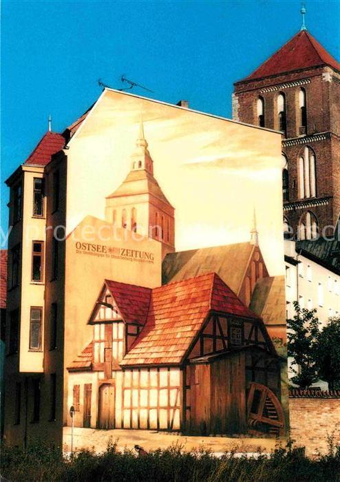 Guestrow Mecklenburg Vorpommern Ostsee Zeitung Werbewand