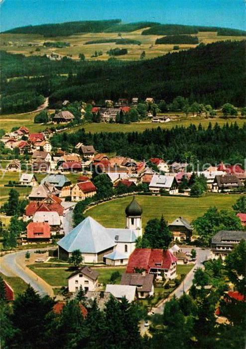 Hinterzarten Breisgau-Hochschwarzwald BW Panorama Hoehenluftkurort Schwarzwald