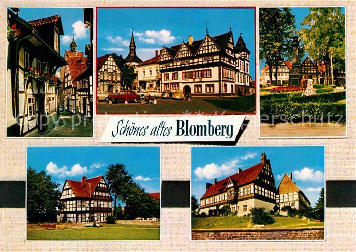 Blomberg Lippe Weinberggasse Marktplatz Seliger Winkel Altes Amtshaus Burg