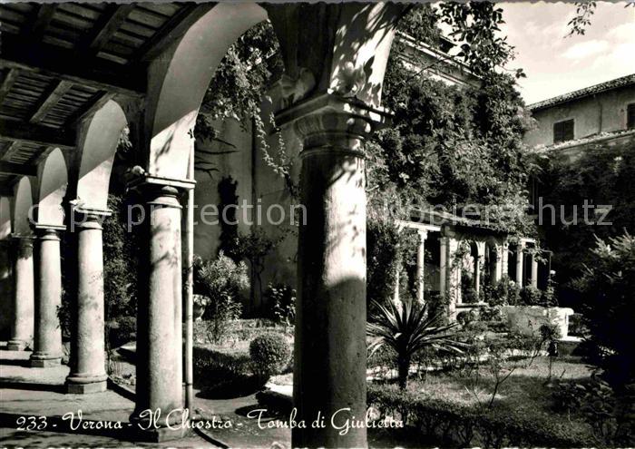 Verona Veneto Il Chiostro Tomba di Giulietta Kloster Grabst?tte