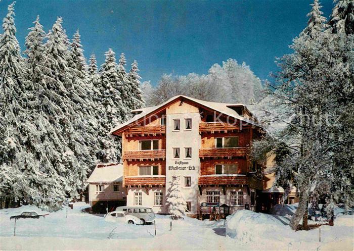 Wieden Schwarzwald Berghotel Wiedener Eck Belchengebiet im Winter
