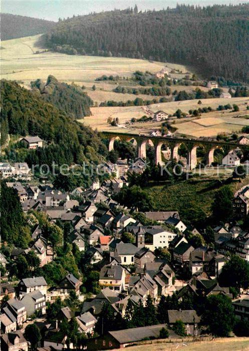 Willingen Sauerland Heilklimatischer Kurort und Wintersportplatz Viadukt Flieger