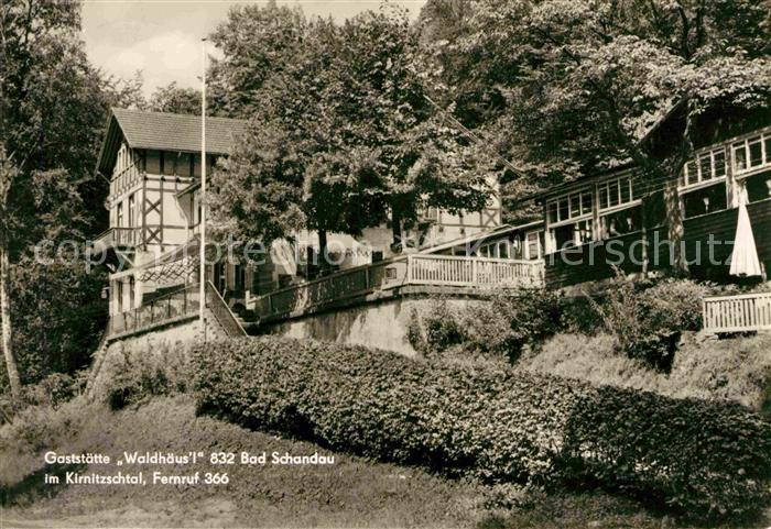 Bad Schandau Gaststaette Waldhaeusl im Kirnitzschtal